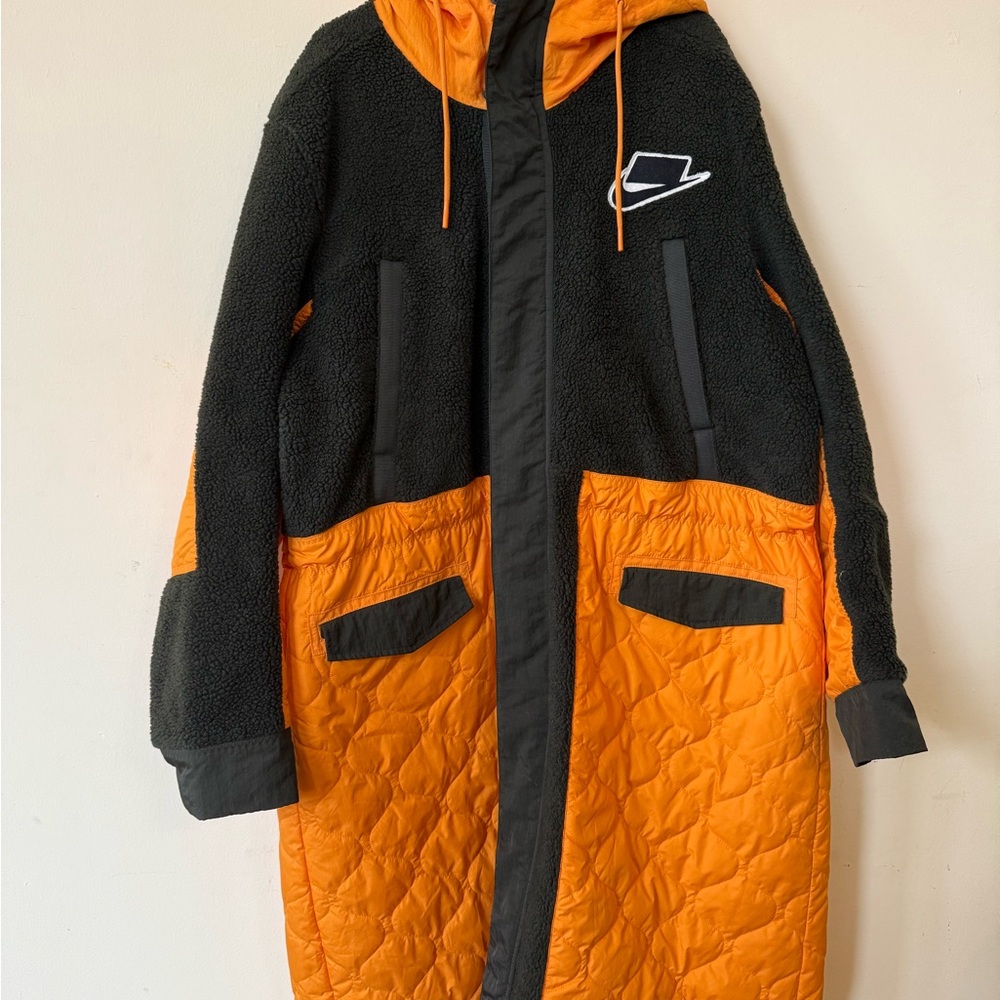 Nike Sport Sherpa Parka Orange XL